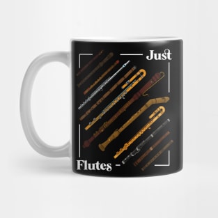 Just Flutes - Many different flutes Mug